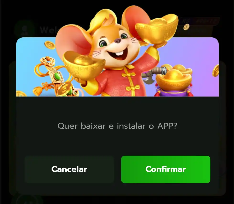 Smartphone exibindo o app do 22CC cassino